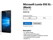 Microsoft美国官方线上商店重新上架Lumia950XL等Lumia系列智能手机