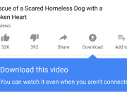 YouTube开放125个国家与地区“影片离线下载”功能，仅限行动装置使用