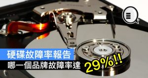 硬盘故障率报告，哪一个品牌故障率达29％!!