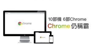 10部机6部Chrome，Chrome仍称霸