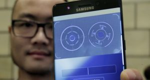 Samsung表示日后中阶手机有机会搭载虹膜识别功能