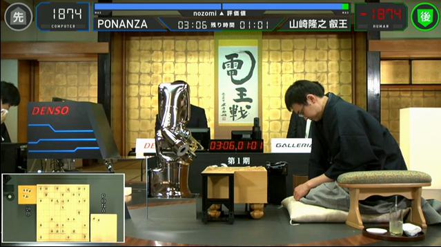 不让AlphaGo专美–日本人工智能Ponanza战胜日本象棋高手