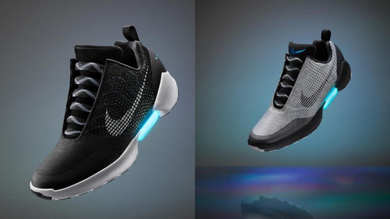 Nike自动绑鞋带波鞋量产HyperAdapt1.0