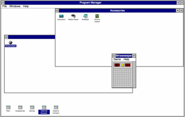 因巴黎意外事故,发现Windows3.1仍然有人使用