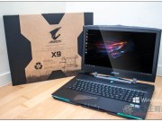 AORUSX9DT开箱、评测搭载i9处理器、GTX1080显卡与144Hz屏幕顶级旗舰电竞笔电