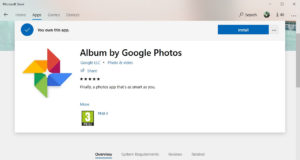 假冒GooglePhotos出现于WindowsStore数月仍未被处理！