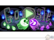 2018万圣节特别版GoogleDoodle，首度尝试多人网页对战游戏