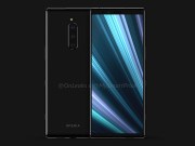 SonyXperiaXZ4渲染曝光，三镜头、侧边指纹辨识