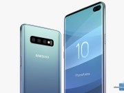 GalaxyS10+保护贴与实机照流出：可与iPhoneX拼屏幕边框窄度、双孔屏幕没悬念了？