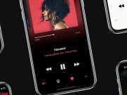 iOS12概念发想：重新设计的AppleMusic音乐播放界面、深色模式和CoverFlow专辑显示回归