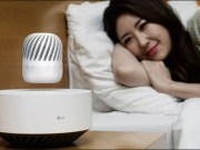 LG发表全新LevitatingPortableSpeaker磁浮（悬浮）喇叭，CES2017正式亮相