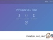 TypingSpeedTest免费英打速度测试工具60秒内你最多能打多少字？