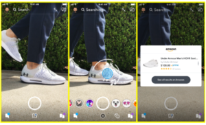 Snapchat 与亚马逊达成合作，为用户提供图像辨识购物服务