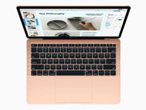 全新 MacBook Air 搭载英特尔处理器为 Amber Lake 系列