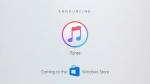 微软：iTunes 将在 Windows Store 上架