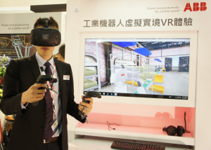 【COMPUTEX 2016】ABB 机器人结合 VR，开创未来智慧制造无限可能