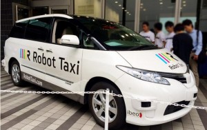 落实无人自驾计程车概念，“RoBot Taxi”2016 日本测试上路