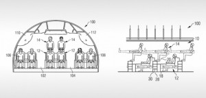 看看 Airbus 未来的座位设计，一种楼中楼的概念