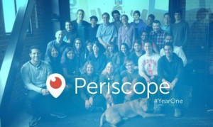 Periscope 使用者每天看直播的总时间：100 万小时