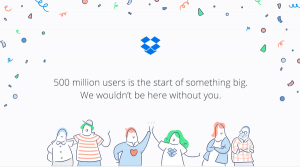 回应外界质疑，Dropbox 宣布用户数达五亿新高峰