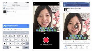 比贴文祝福有趣多了！Facebook 让你录制 15 秒生日祝福影片给朋友