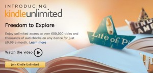 Amazon 测试“Kindle Unlimited”，月缴 9.99 美元电子书无限看